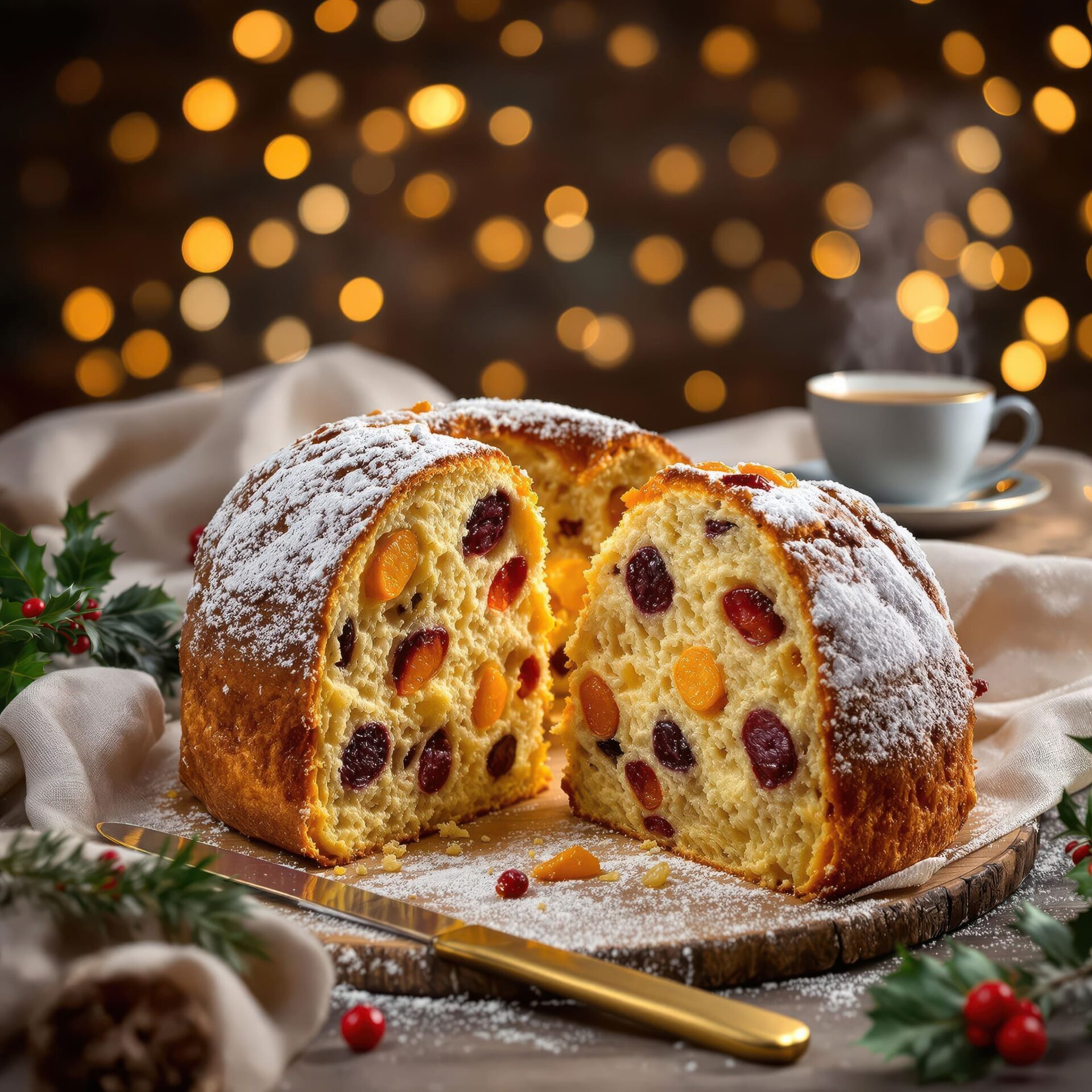 Panettone karácsonyi kalács