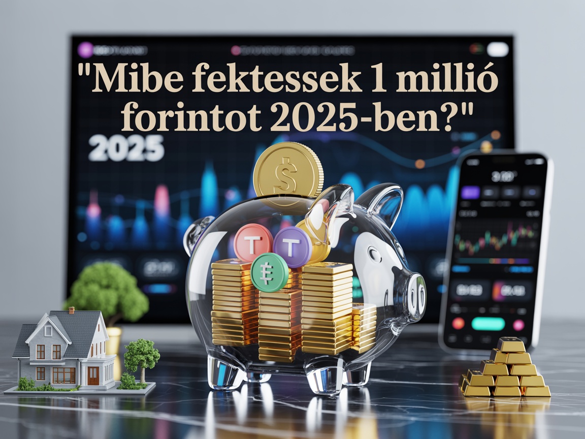 Mibe fektessek 1 millió forintot 2025-ben?