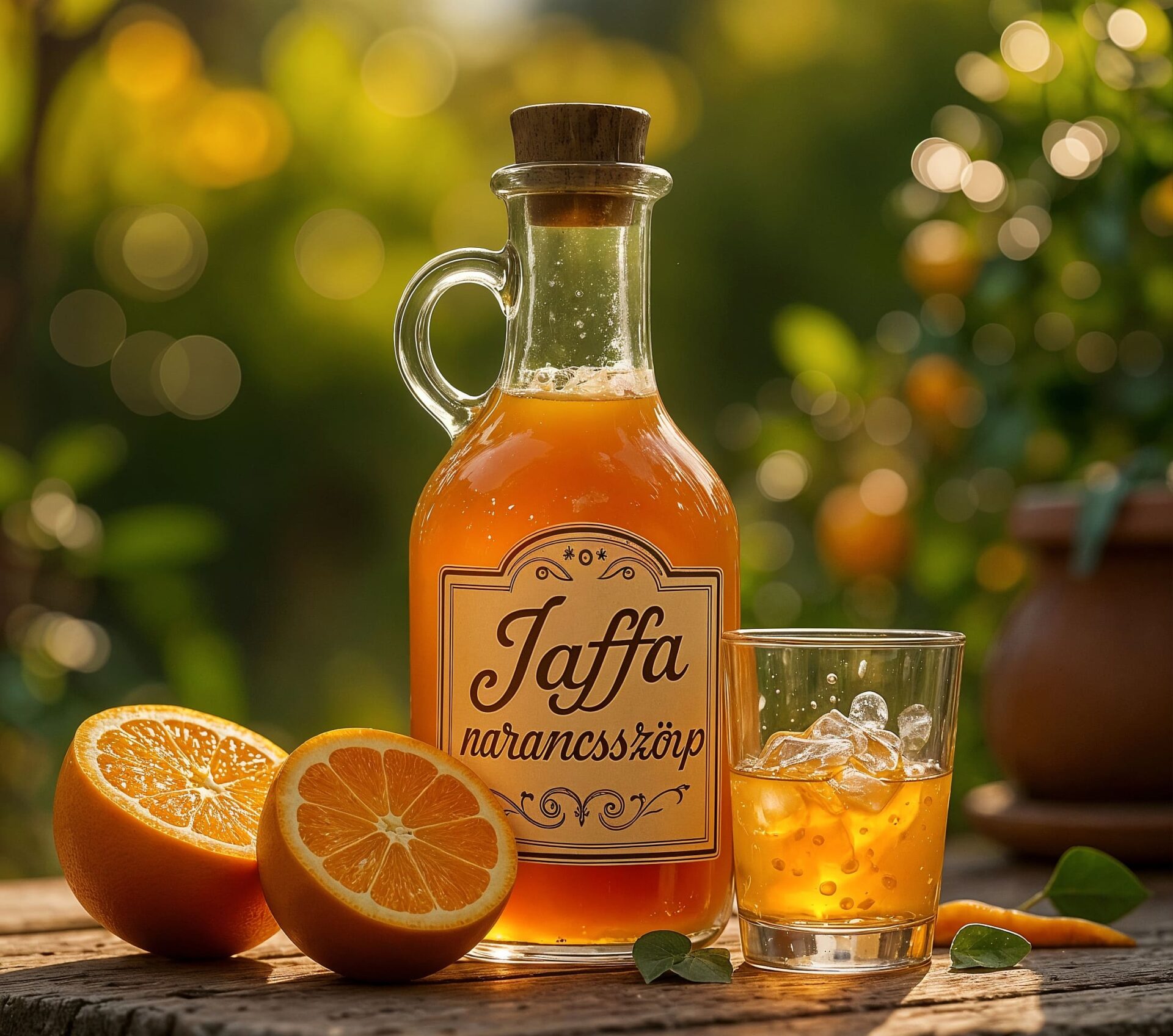 Retro Jaffa szörp – házi narancsszörp recept