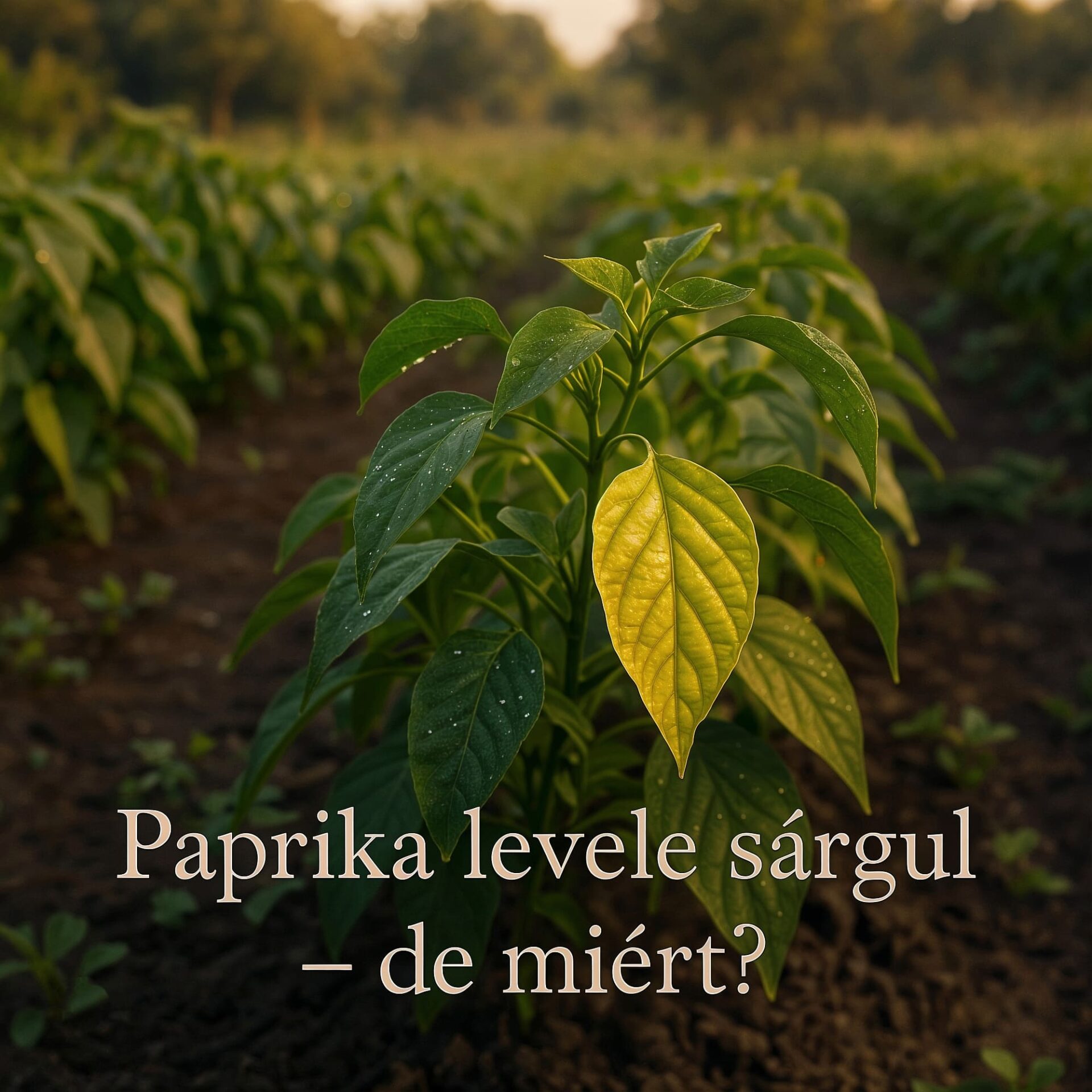 Mitől sárgul a paprika levele? A 9 lggyakoribb ok, tünetek és megoldások