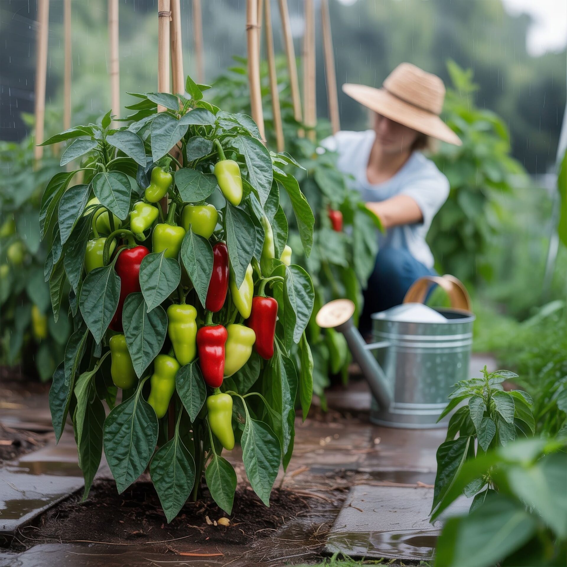 Paprika terméshozam növelése házilag.