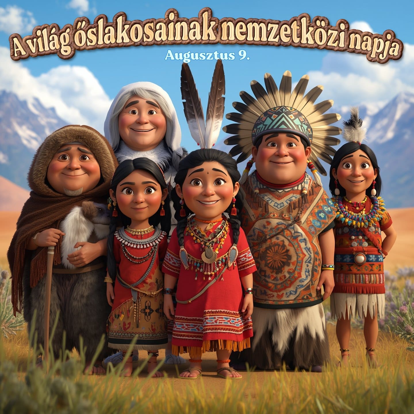 A világ őslakosainak nemzetközi világnapja - augusztus 9.