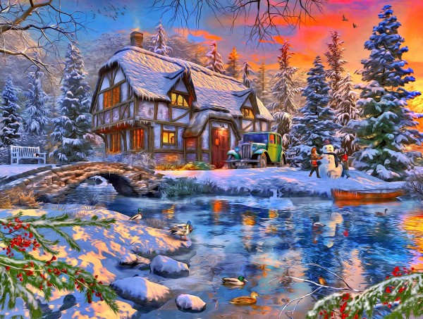 9 christmas draws - 9 karácsonyi rajz - Megaport Media