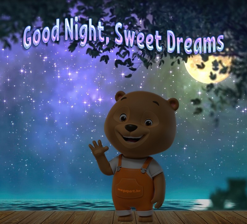 Good Night! (animated gif) - Megaport Media