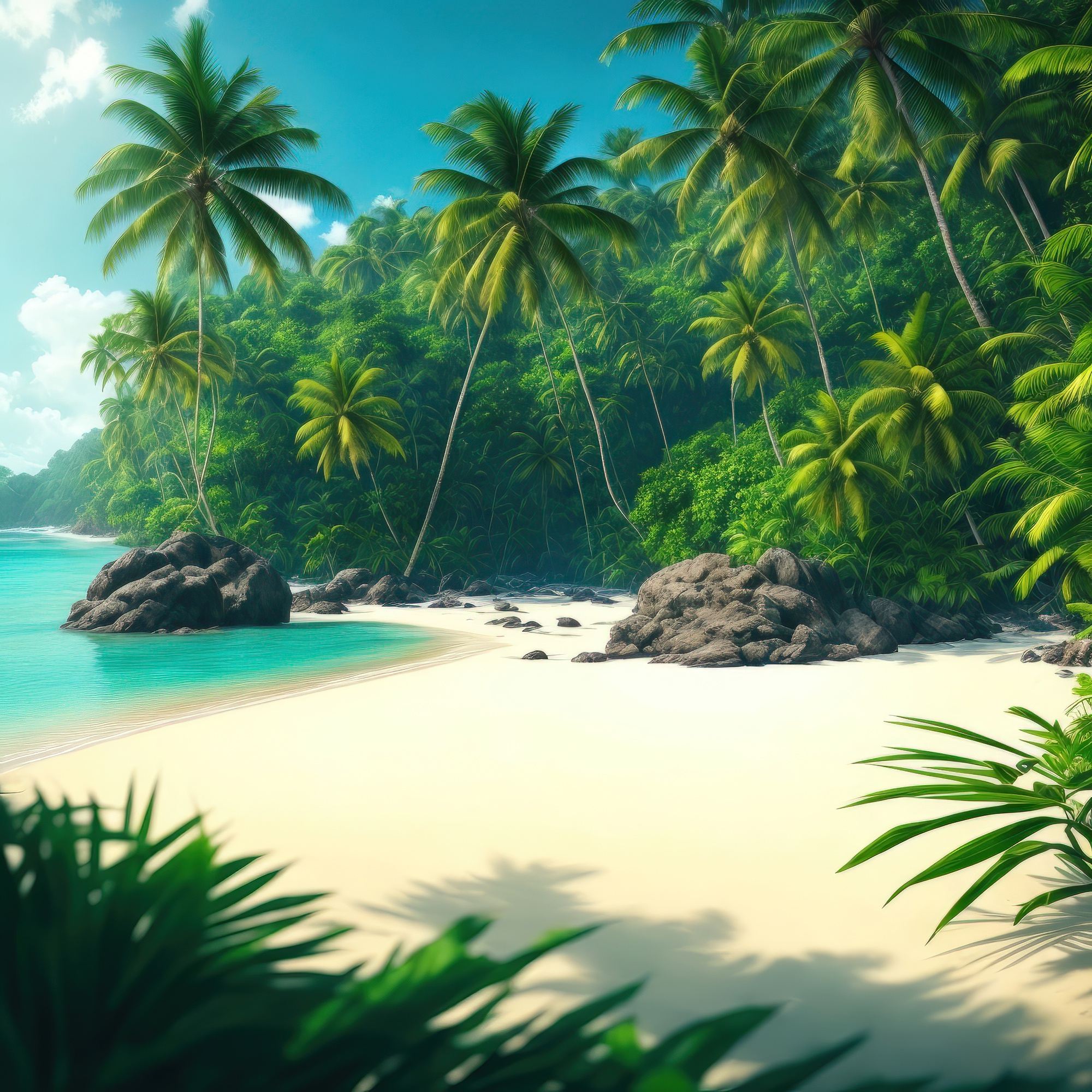tropical beaches trópusi tengerpart Megaport Media képek videók animációk
